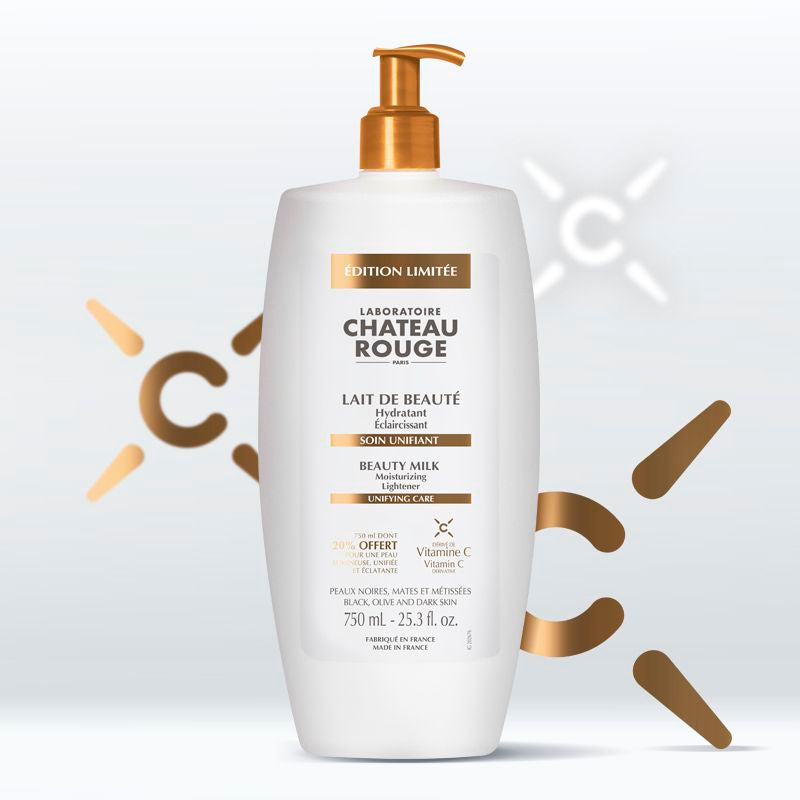 LAIT DE BEAUTE UNIFIANT Nouvelle formule "VITAMINE C"
