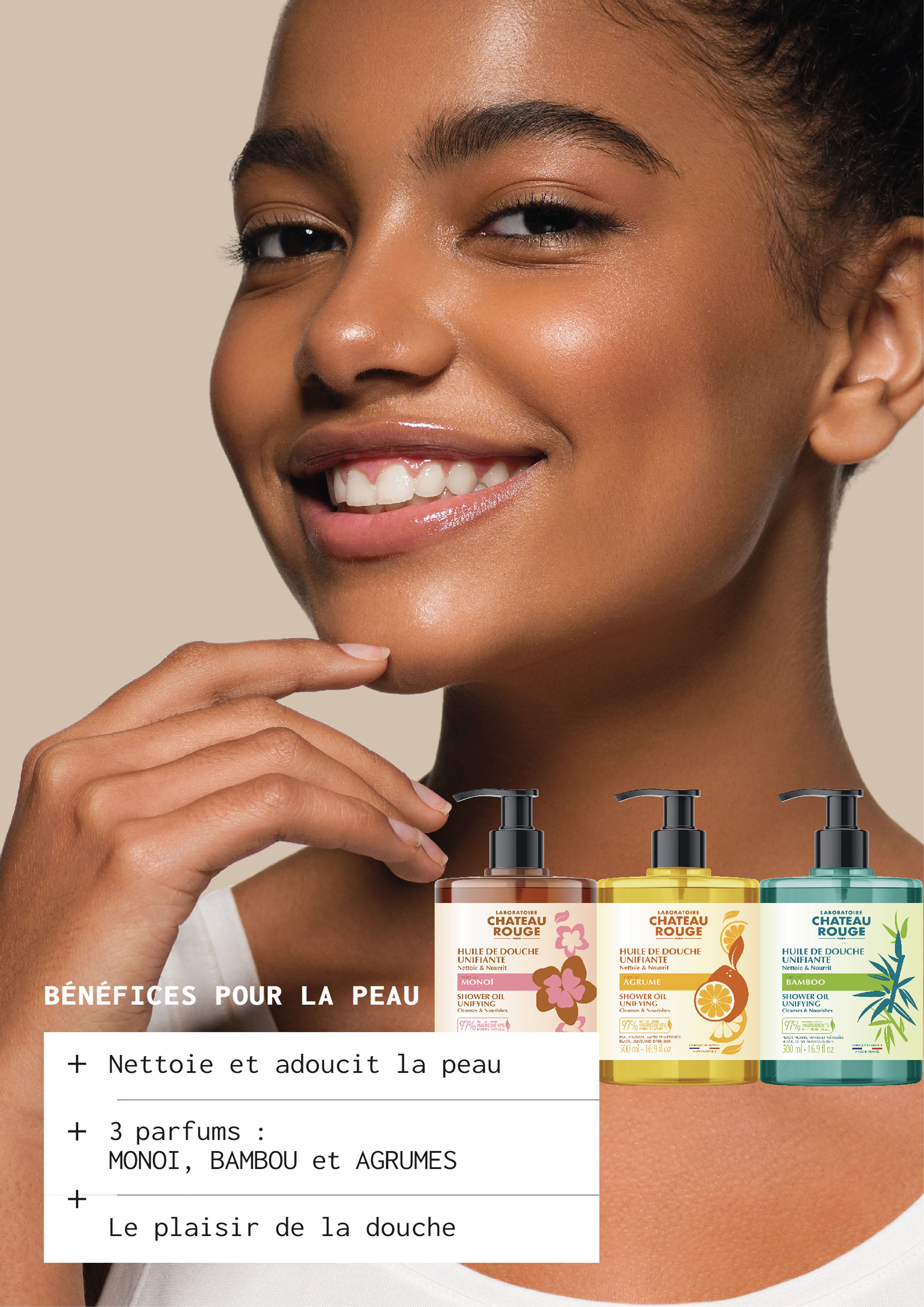 Hydrating Shower Oil – Nourishing Cleanser for Dry Skin