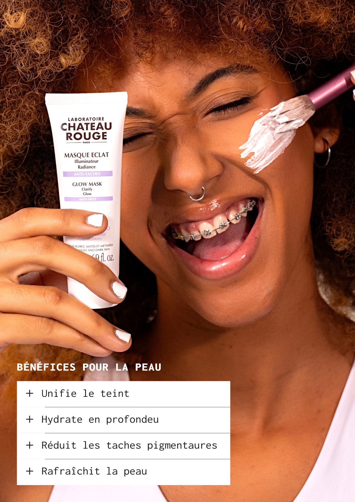 MASQUE ECLAT MURIER BLANC