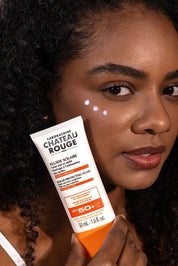 Laboratoire Château Rouge FLUIDE SOLAIRE SPF 50+ ANTI TACHE Fluide Solaire SPF 50+ Anti-Taches – Haute Protection UVA/UVB Laboratoire Chateau Rouge
