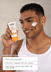 Laboratoire Château Rouge FLUIDE SOLAIRE SPF 50+ ANTI TACHE Fluide Solaire SPF 50+ Anti-Taches – Haute Protection UVA/UVB Laboratoire Chateau Rouge