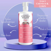 Laboratoire Château Rouge GEL LAVANT BEBE Gel Lavant Bébé – Gel Douche Doux Peau Sensible Laboratoire Chateau Rouge