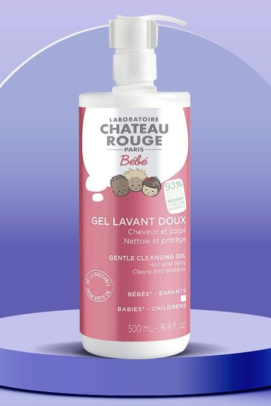 Laboratoire Château Rouge GEL LAVANT BEBE Gel Lavant Bébé – Gel Douche Doux Peau Sensible Laboratoire Chateau Rouge