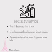Laboratoire Château Rouge GEL LAVANT BEBE Gel Lavant Bébé – Gel Douche Doux Peau Sensible Laboratoire Chateau Rouge