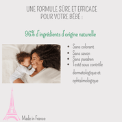 Laboratoire Château Rouge GEL LAVANT BEBE Gel Lavant Bébé – Gel Douche Doux Peau Sensible Laboratoire Chateau Rouge