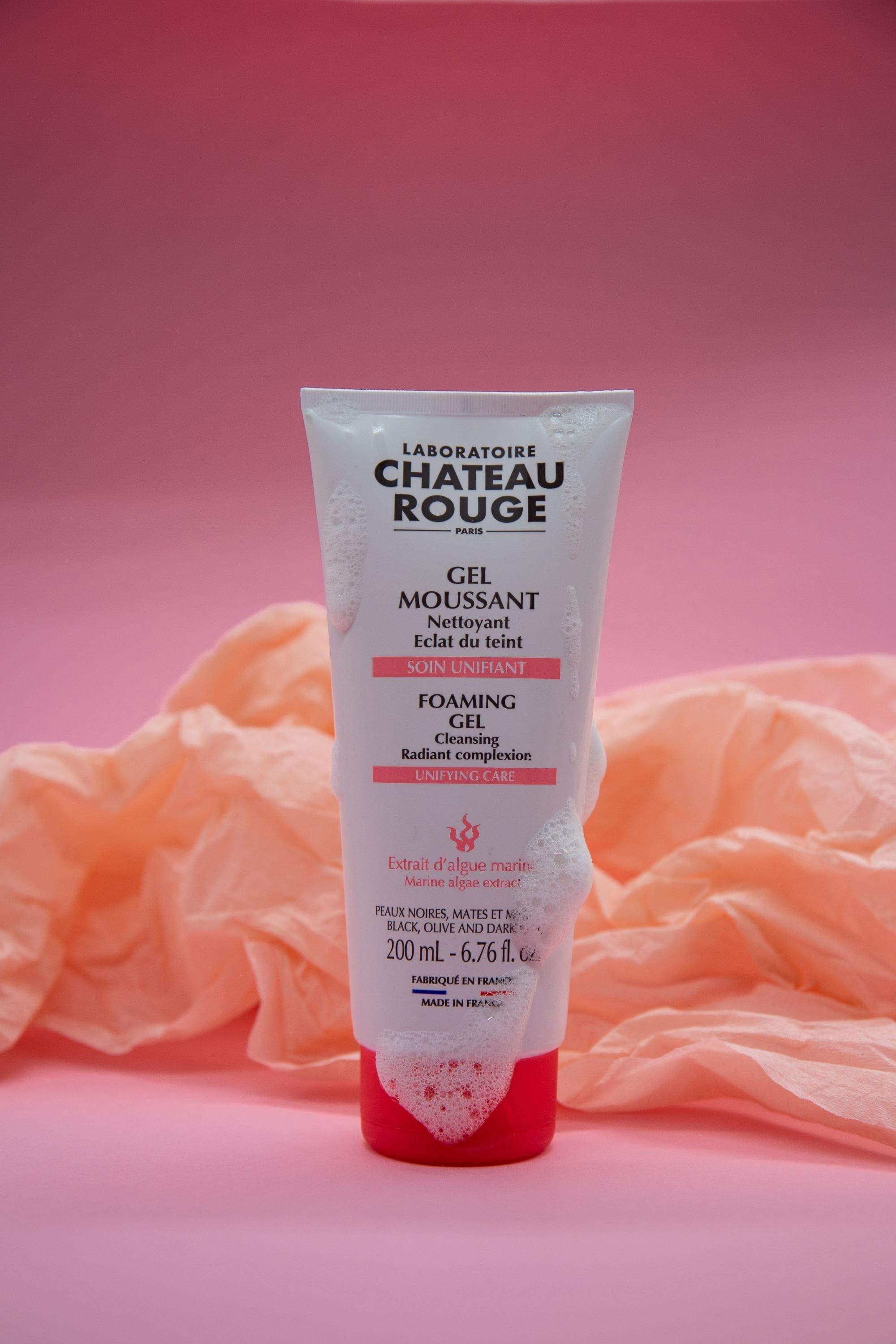 Laboratoire Château Rouge GEL MOUSSANT Nouvelle formule Gel Moussant Visage – Nettoyant Purifiant Nouvelle Formule Laboratoire Chateau Rouge