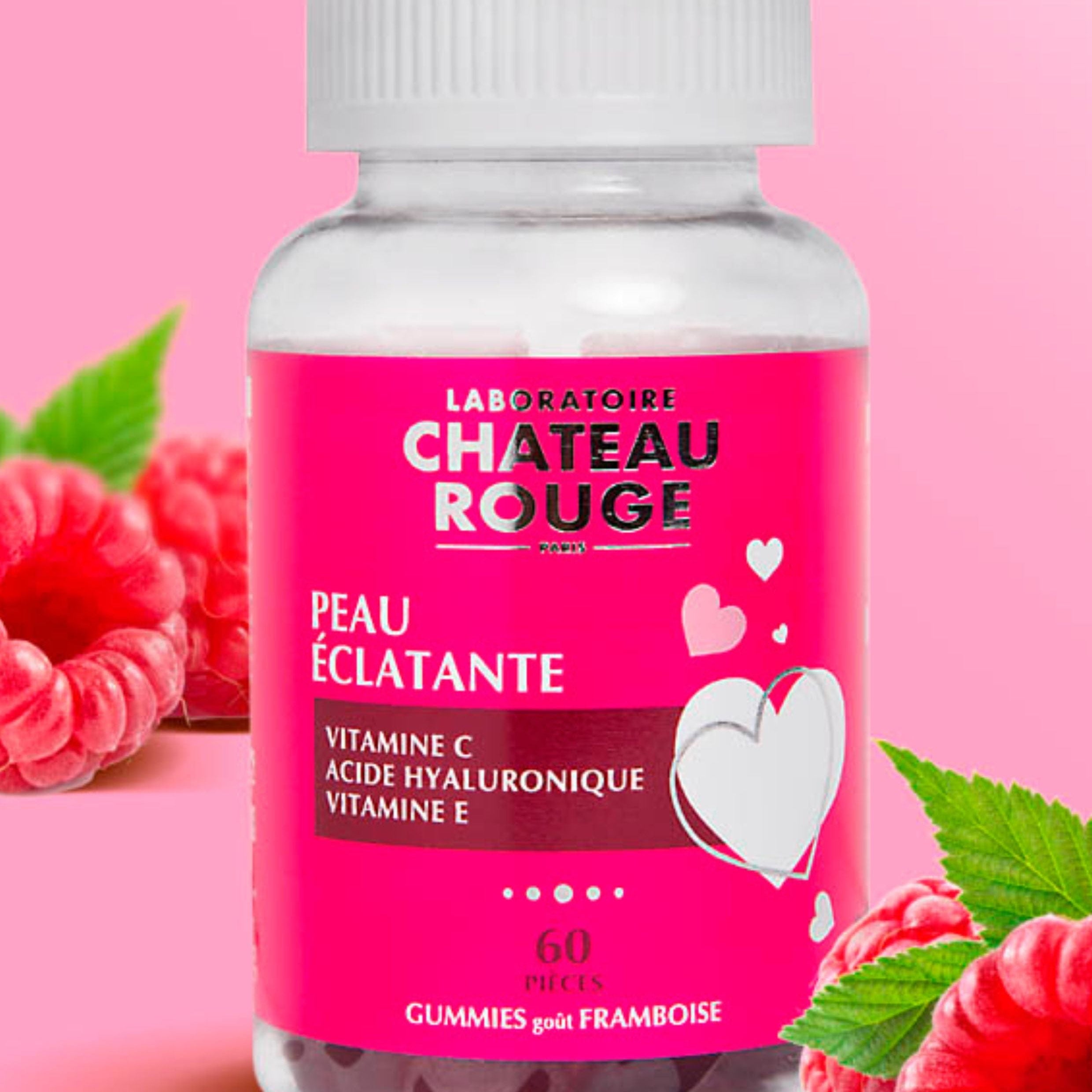 Laboratoire Château Rouge GUMMIES - PEAU ECLATANTE Gummies Peau Éclatante – Complément Beauté Teint Lumineux Laboratoire Chateau Rouge