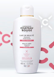 Laboratoire Château Rouge LAIT DE BEAUTE UNIFIANT Nouvelle formule "VITAMINE C" Lait Éclaircissant Corps Vitamine C – Hydratant & Éclat Laboratoire Chateau Rouge
