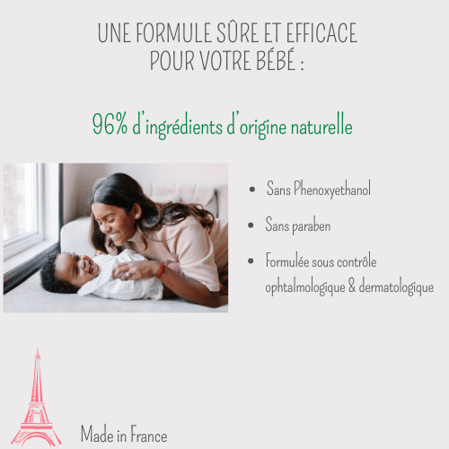 Laboratoire Château Rouge LAIT DE TOILETTE BEBE Lait de Toilette Bébé – Nettoyant Doux Peau Sensible Laboratoire Chateau Rouge