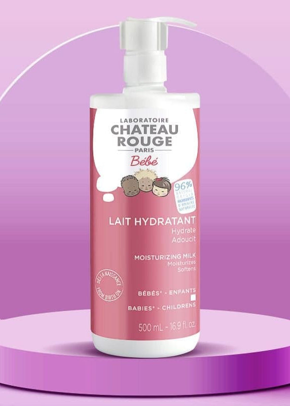 Laboratoire Château Rouge LAIT HYDRATANT BEBE Lait Hydratant Bébé – Soin Doux pour Peau Sensible Laboratoire Chateau Rouge