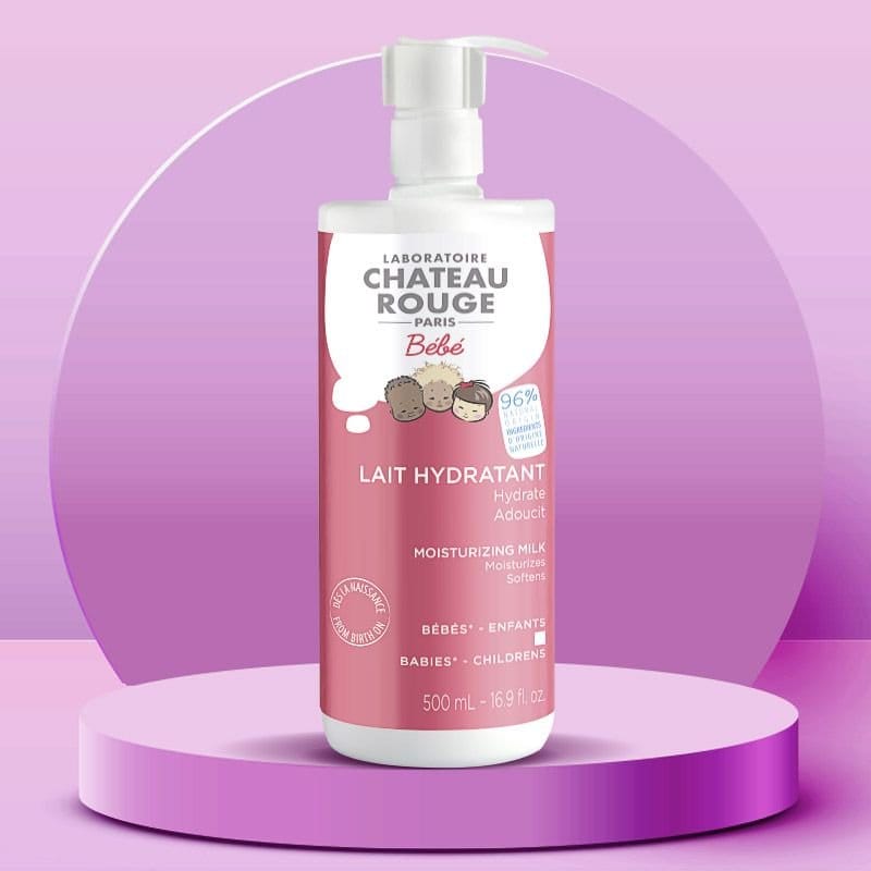 Laboratoire Château Rouge LAIT HYDRATANT BEBE Lait Hydratant Bébé – Soin Doux pour Peau Sensible Laboratoire Chateau Rouge