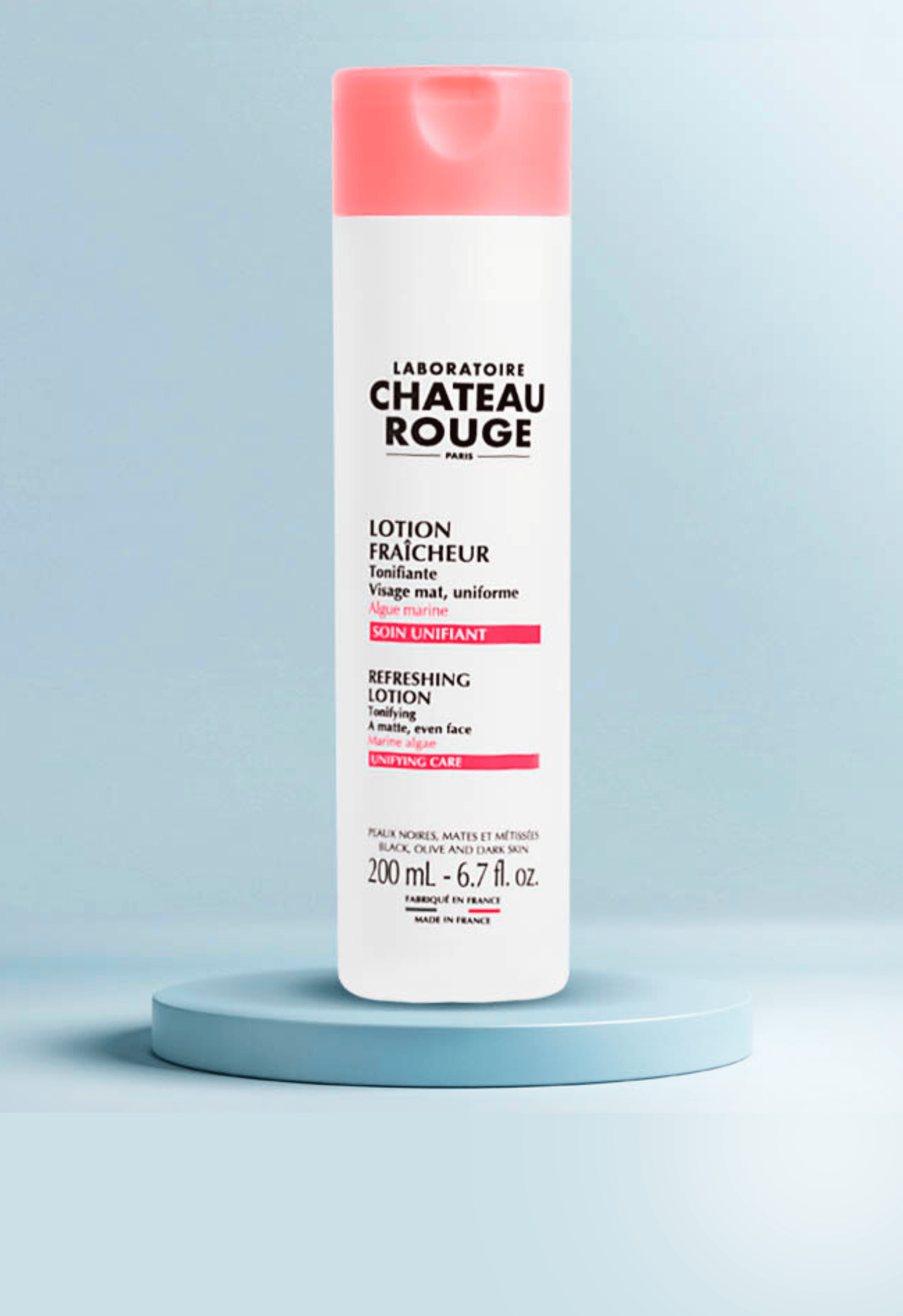 Laboratoire Château Rouge LOTION FRAICHEUR Lotion Unifiante Visage – Fraîcheur & Éclat du Teint Laboratoire Chateau Rouge