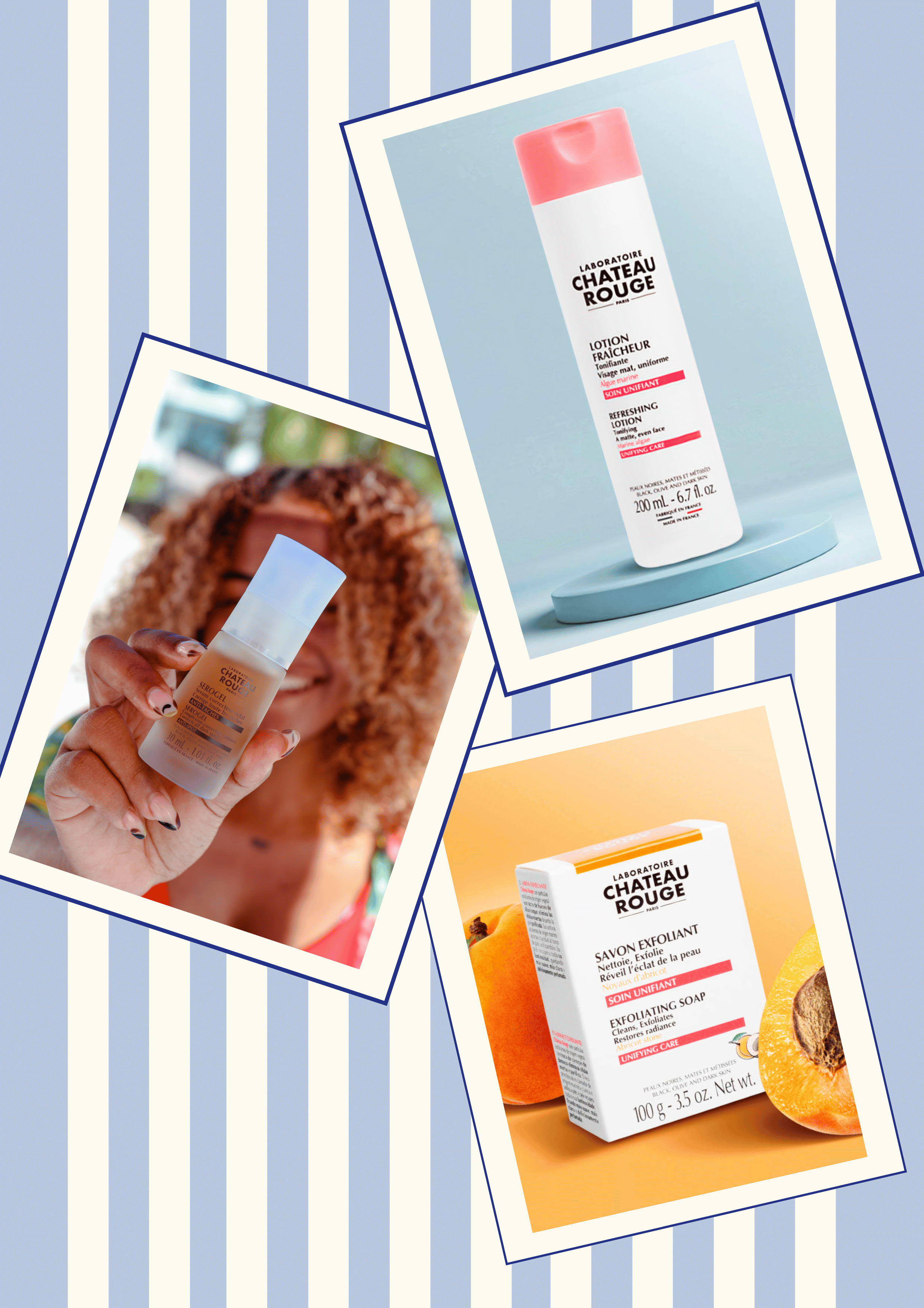 Laboratoire Château Rouge ROUTINE ANTI-TACHE Routine Anti-Taches Visage – Programme Complet Taches Brunes Laboratoire Chateau Rouge