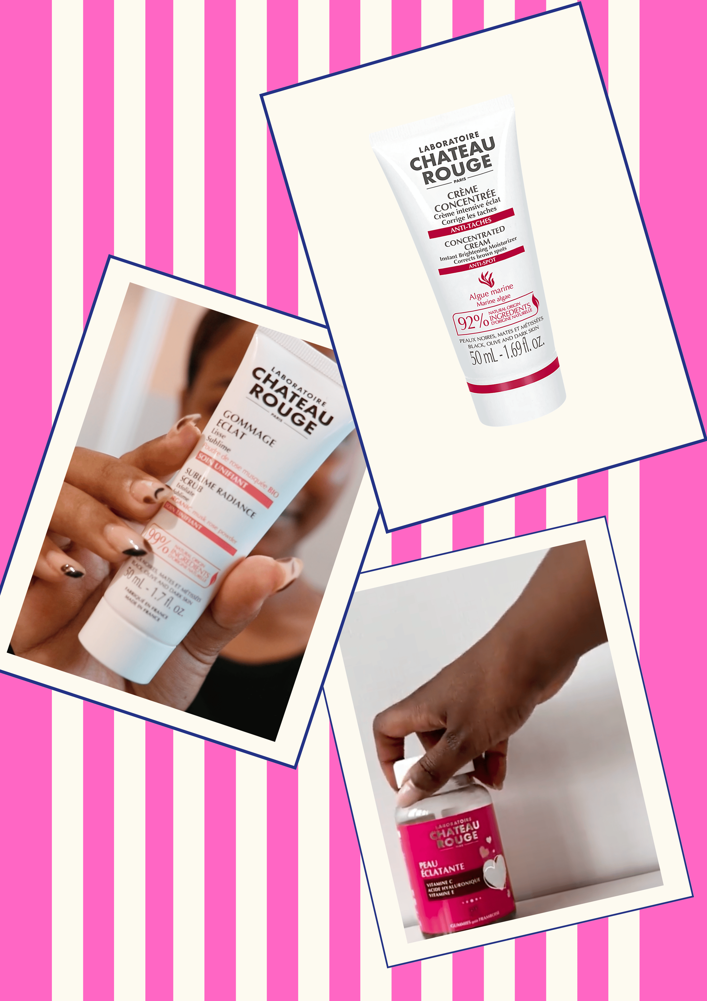 Laboratoire Château Rouge ROUTINE ECLAT DE LA PEAU Routine Éclat de la Peau – Programme Teint Lumineux Laboratoire Chateau Rouge
