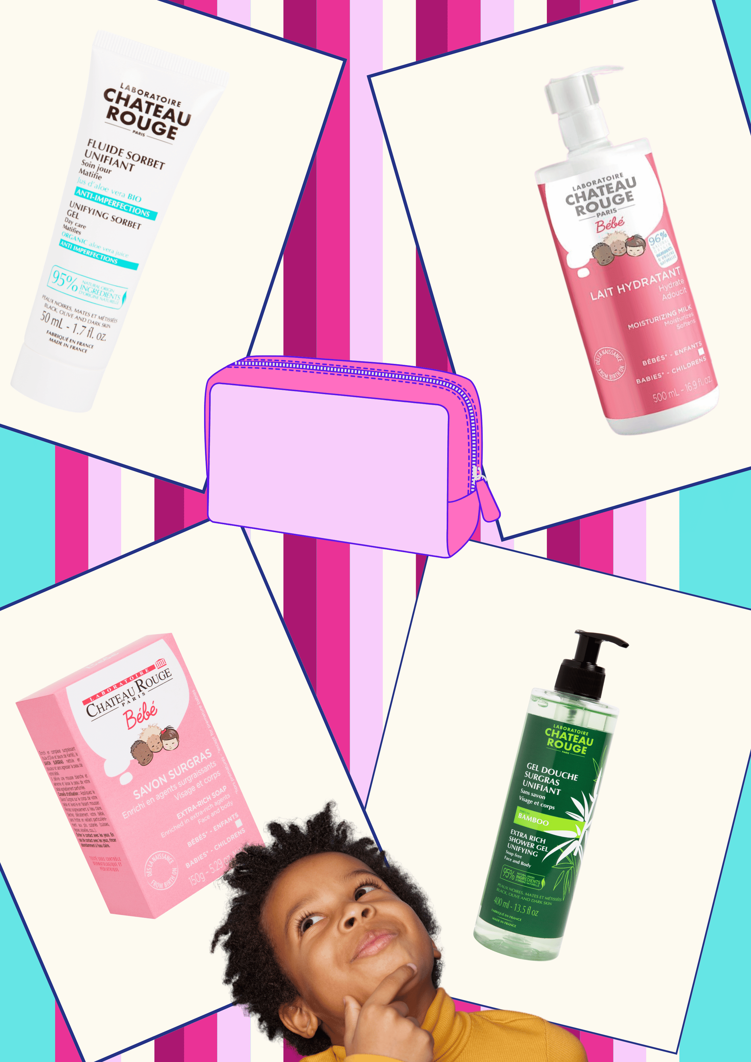 Laboratoire Château Rouge ROUTINE MUMMY & BABY "PEAU NETTE" Routine Mummy & Baby Peau Nette – Coffret Maman & Bébé Laboratoire Chateau Rouge
