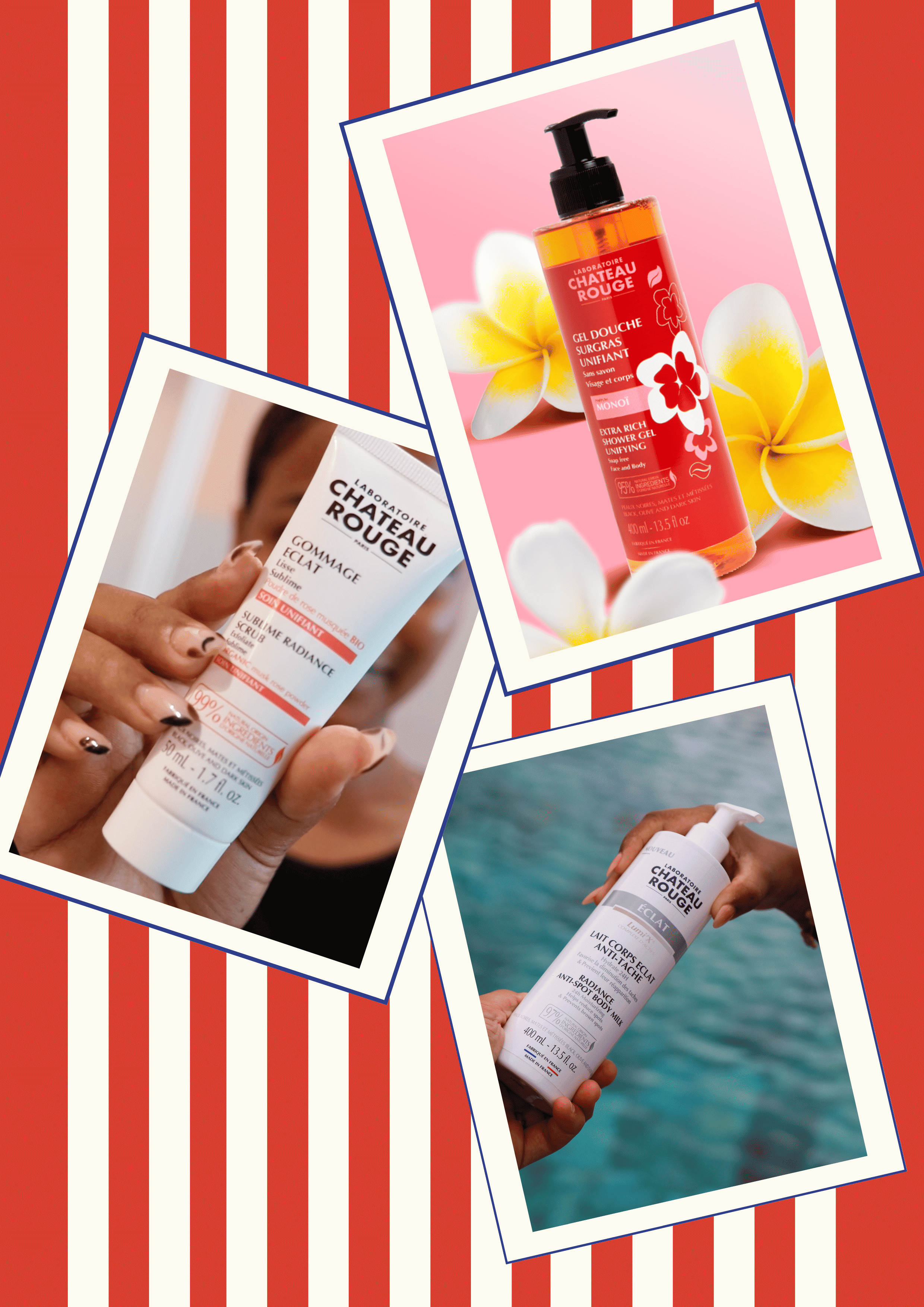 Laboratoire Château Rouge ROUTINE UNIFICATION DU TEINT Routine Unification du Teint – Programme Teint Uniforme Laboratoire Chateau Rouge