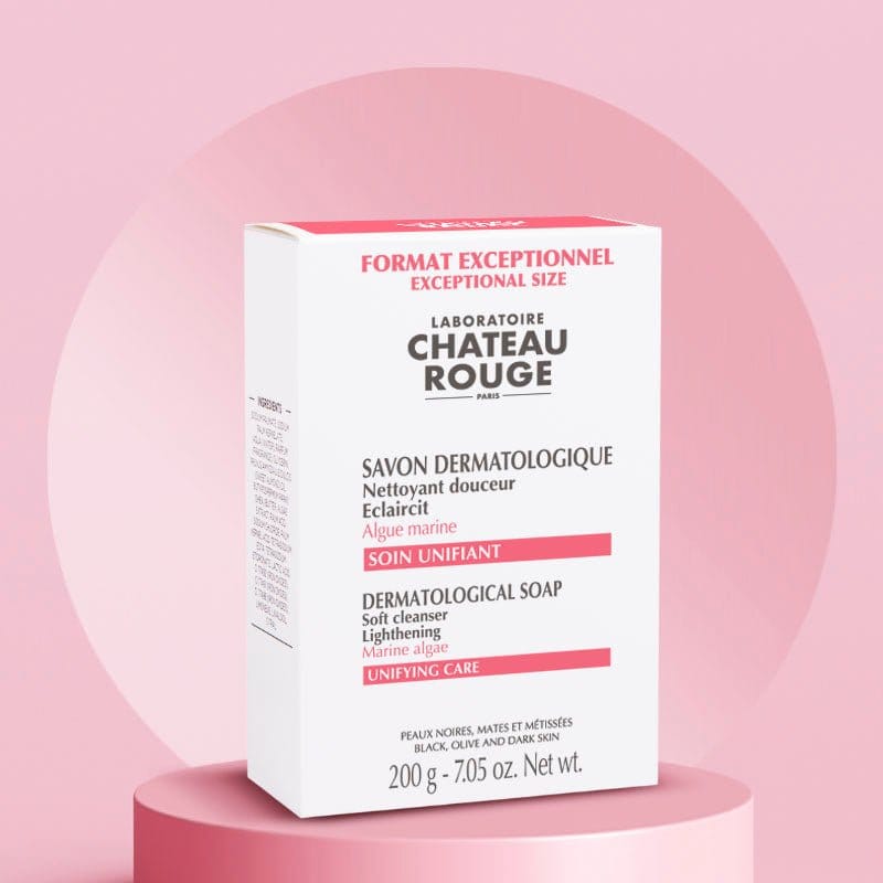 Laboratoire Château Rouge SAVON DERMATOLOGIQUE UNIFIANT Savon Dermatologique Unifiant – Teint Plus Uniforme Laboratoire Chateau Rouge