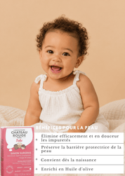 Laboratoire Château Rouge SAVON SURGRAS BEBE Savon Surgras Bébé – Nettoyage Doux Peau Sensible Laboratoire Chateau Rouge