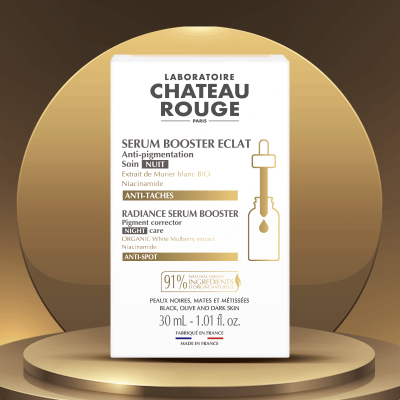 Laboratoire Château Rouge SERUM BOOSTER ECLAT - SOIN NUIT Sérum Nuit Anti-Hyperpigmentation – Booster Éclat & Teint Uniforme Laboratoire Chateau Rouge