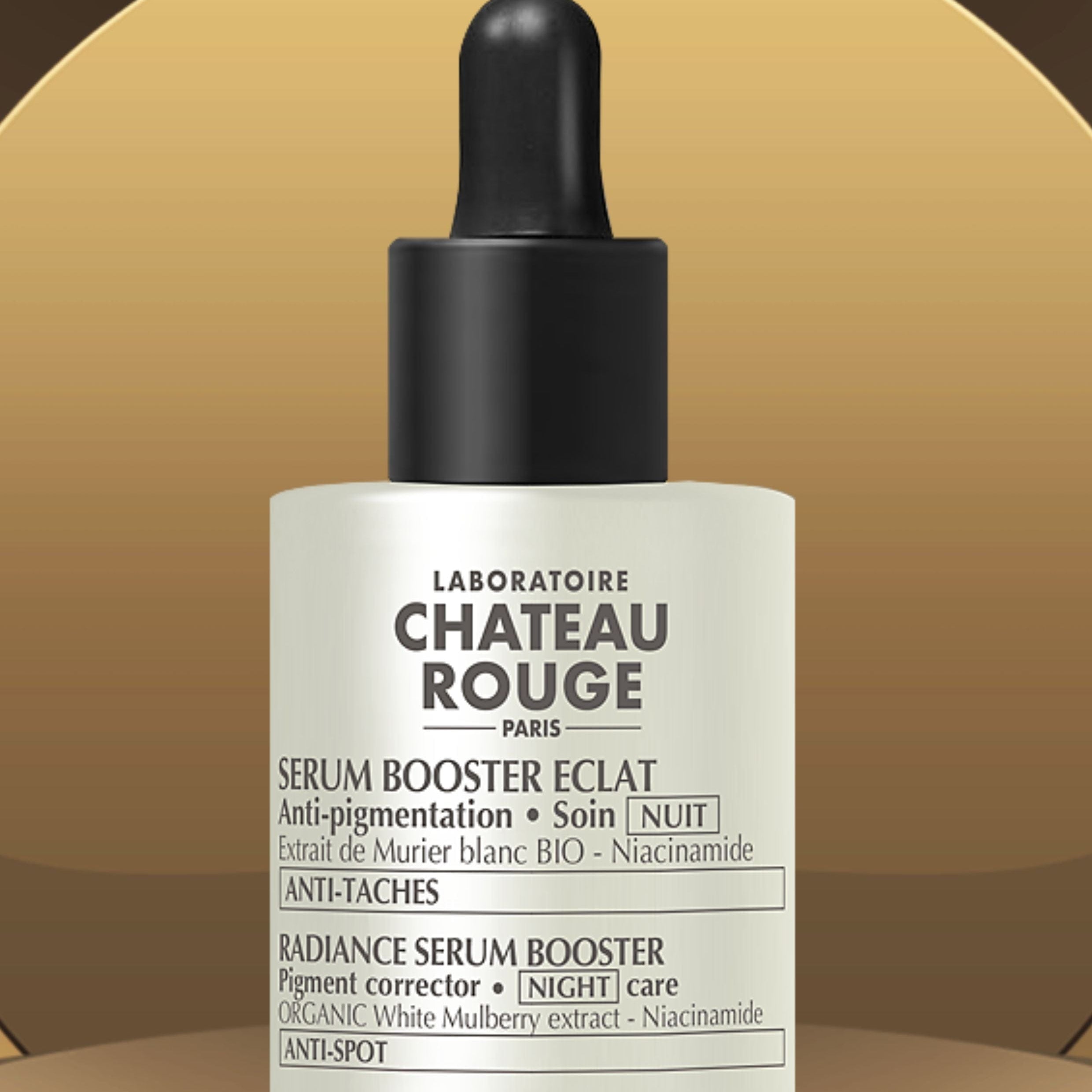 Laboratoire Château Rouge SERUM BOOSTER ECLAT - SOIN NUIT Sérum Nuit Anti-Hyperpigmentation – Booster Éclat & Teint Uniforme Laboratoire Chateau Rouge