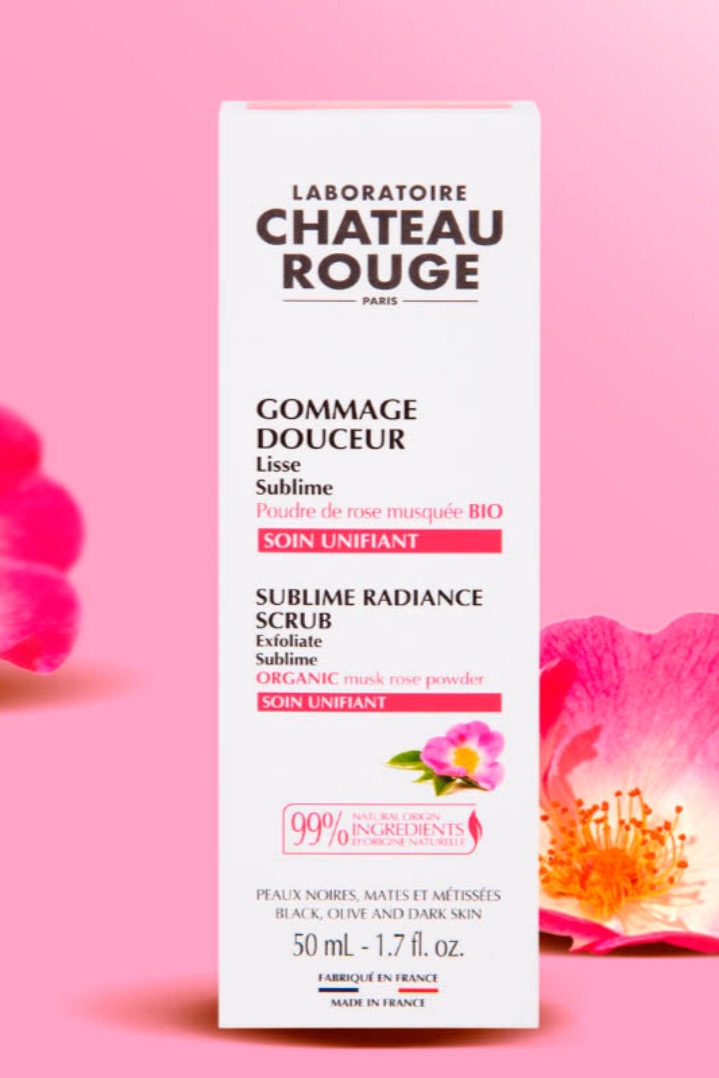 Laboratoire Château Rouge GOMMAGE ÉCLAT VISAGE Gommage Visage Éclat – Exfoliant Doux Pour Teint Lumineux Laboratoire Chateau Rouge