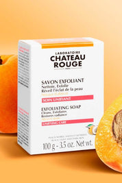 Laboratoire Château Rouge SAVON EXFOLIANT Noyaux d'abricot Savon Exfoliant Corps – Gommage Noyaux d’Abricot Laboratoire Chateau Rouge