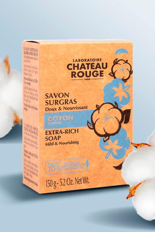 Laboratoire Château Rouge SAVON SURGRAS (4 parfums différents) Savon Surgras Hypoallergénique – Nettoyant Doux Peau Sensible Laboratoire Chateau Rouge
